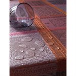 Nappe rectangulaire Mille Wax Elephant 2,50 m enduite Garnier Thiebaut